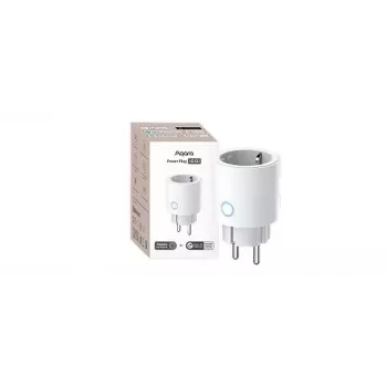 Aqara Power Plug H2 (EU) 16A Smart Plug su energijos stebėjimu, Thread/Zigbee, apsauga nuo perkrovos, baltas