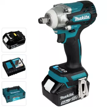 Makita DTW300TJX7 belaidis smūginis veržliaraktis 1/2 inch kvadratine pavara su papildoma baterija