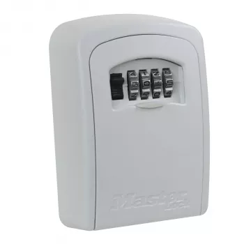 Master Lock 5401EURDCRM Select Access vidutinis raktų seifas, tvirtinamas prie sienos, su kodiniu užraktu, pilkas