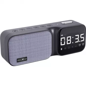 Reflexion CLR24BT Radijo laikrodis su Bluetooth, FM PLL imtuvu, dvigubu žadintuvu, LED ekranu, juodas