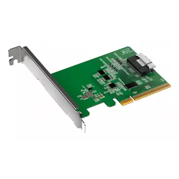 ICY DOCK EXLink MB409A4 SlimSAS 8i į PCIe 4.0 x8 adapterio kortelė su Redriver