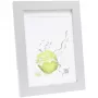 Deknudt S66KD1 P1 13x18 Wood Silver Photo Frame with Passepartout