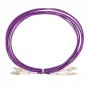 Extralink LC/UPC į LC/UPC šuolis, daugiamodis OM4 dupleksas, 1 m