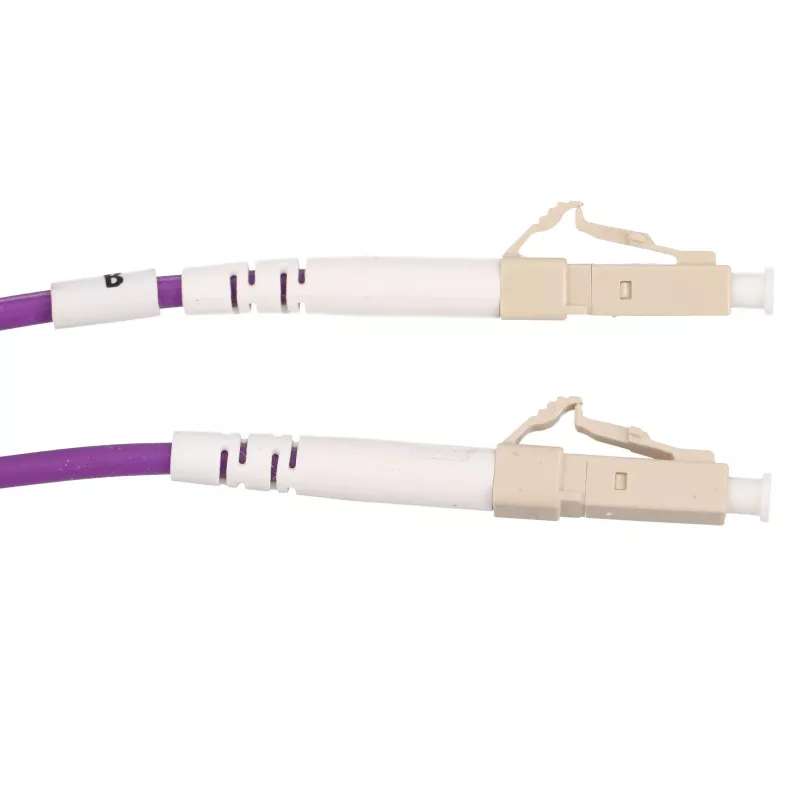 Extralink LC/UPC į LC/UPC jungiamasis laidas, daugiamodis OM4 dupleksas, 3,0 mm, 3 m
