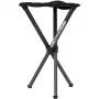 Walkstool Basic 50M nešiojama taburetė - 150 kg talpa - 50 cm aukštis - Juoda