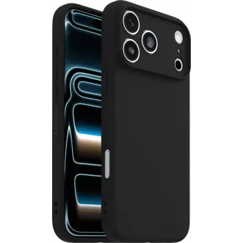OtterBox Figura Series dėklas, skirtas Apple iPhone 15 Pro Max - Juodas - suderinamas su MagSafe