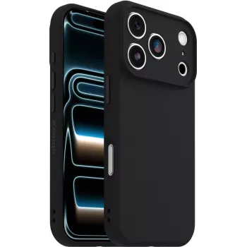 OtterBox Figura Series Back Cover, skirta Apple iPhone 15 Pro Max - suderinama su MagSafe - juoda