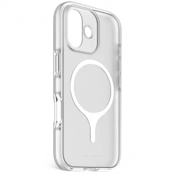 Decoded DropTec Transparent Backcover, skirta iPhone 17 su MagSafe (Frosted White)
