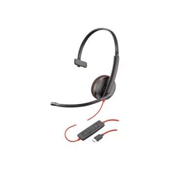 Poly Blackwire C3210 USB-C Vienos ausies ausinės (209748-22)