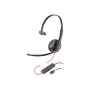 Poly Blackwire C3210 USB-C Vienos ausies ausinės (209748-22)