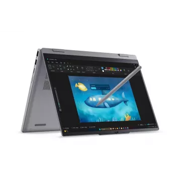 Lenovo ThinkBook 14 G6 2-in-1 22AR002FPB nešiojamas kompiuteris, Intel Core Ultra 7 155H, 16GB RAM, 512GB SSD, 14.0 col. WUXGA Touch, Luna Grey, Windows 11 Pro, 3 metų garantija su išvykimu + CO2 kompensavimas