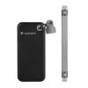 Verbatim Pocket SSD 128GB juoda/pilka USB 3.2 Gen 2 išorinis kietojo kūno diskas