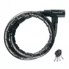 Master Lock Raktinė Šarvuota Kabelinė Spyna 22mm 8115EURDPS Juoda 1,2m