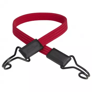 Master Lock Flat Bungee Cord Twin Wire 3224EURDAT - 60 cm, 2 vnt., juoda/geltona