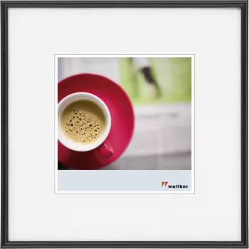 Walther Design KB440H Vieno paveikslėlio rėmelis 40x40 cm Juodas