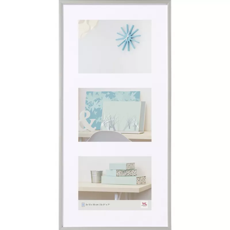 Walther New Lifestyle 3x13x18 Resin Gallery Silver KV338S