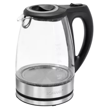 Bomann WKS 6032 G CB Elektrinis virdulys 1,7 L Skaidrus 2200 W