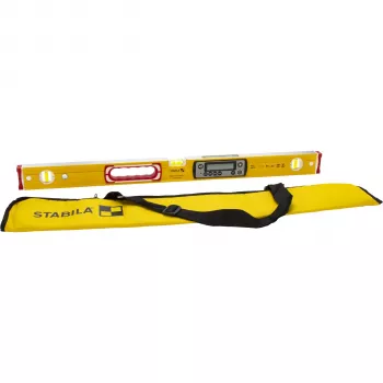 STABILA TECH 196 DL Skaitmeninis gulsčiukas 81 cm su neslystančiais kamščiais ir krepšiu
