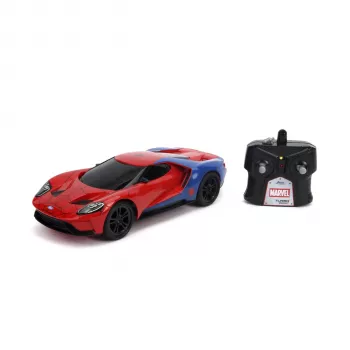 Jada Toys Marvel Spider-Man RC 2017 Ford GT 1:16 2.4 GHz pradedančiųjų modelinis automobilis