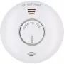 Brennenstuhl Connect WiFi RM A 3020 išmanusis dūmų detektorius su programėlės valdymu, maitinamas baterijomis, 120 mm x 36 mm, baltas