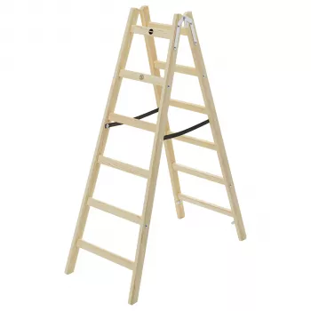 Hailo H40 StandardLine 2x6 medinės dvipusės kopėčios
