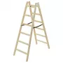 Hailo H40 StandardLine 2x6 medinės dvipusės kopėčios