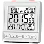 MEBUS 56813 Skaitmeninis žadintuvas - Baltas - Stačiakampis - 12/24h - °C/°F