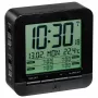 TFA 60.2536.01 Radijo bangomis valdomas žadintuvas - Skaitmeninis LCD, juodas