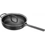 ZWILLING Milano Sauté keptuvė su stikliniu dangčiu 28 cm, juoda