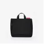 Reisenthel WH7003 Toilet Bag Black - 18L Travel Bag with Padded Handles and Detachable Shoulder Strap