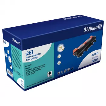 Pelikan suderinamas tonerio kasetė, skirta Brother TN-241BK, juoda, 3000 puslapių