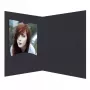 Daiber 15034 Presentation Folder Cardboard Black Landscape 1 Pocket 70 mm