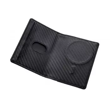 TROIKA 2-in-1 piniginė SHERLOCK HOME CARBON (WAL45/CB)