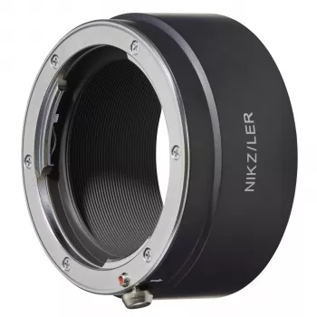 Novoflex adapteris Leica R objektyvui prie Nikon Z fotoaparato