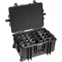 B&W Outdoor Case Type 6800 Hard Shell Case su pertvarų sistema, juoda