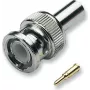 EFB BNC Connector for Video Cable, Crimp, 0.6/2.8, 75 Ohm