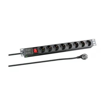 EFB Electronics Power Strip (Rack-mountable) - Input CEE 7/7 - Output Connectors: 8 x CEE 7/3