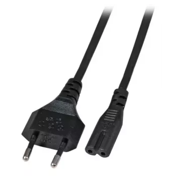 EFB Elektronik Euro-C7 maitinimo laidas 180° juodas 1 m 2 x 0,75 mm² EK502.1V2