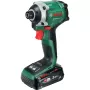 BOSCH UniversalImpactDrive 18V-210 belaidis smūginis suktuvas (18V, 2,0Ah, Li-Ion, 1/4 colio šešiakampis, 210 Nm, 3400 aps./min., nešiojimo dėklas, POWER FOR ALL ALLIANCE)