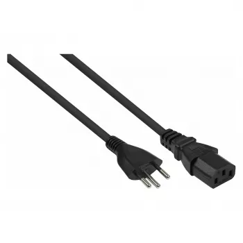 Kabelmeister Swiss Power Cord Type J SEV 1011 į IEC C13 juoda 1,8 m