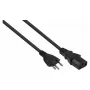 Kabelmeister Swiss Power Cord Type J SEV 1011 į IEC C13 juoda 1,8 m