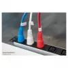 KABELMEISTER IEC C14 į C13 maitinimo ilginimo laidas, mėlynas, 1,0 m, 1,00 mm², 10 A, 250 V