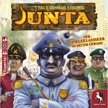 Pegasus Spiele Junta Board Game - Strategija, Blefavimas, Derybos - Nuo 16 metų - 4-7 žaidėjai - 120-240 min.