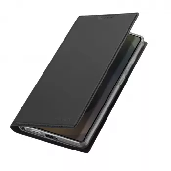 Nevox Vario Series Book Case, skirtas Samsung Galaxy S26 Ultra, juoda