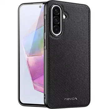 Nevox StyleShell NYLO apsauginis dėklas, skirtas Samsung Galaxy A37 5G, juodas (2604)