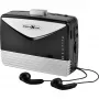 REFLEXION WMR01BK DAB+ ir FM radijas su Bluetooth, USB, AUX, ausinių išvestimi, LCD ekranu, dvigubu žadintuvu, juodas