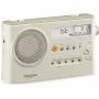 Sangean PR-D4 BT nešiojamas AM/FM radijas su Bluetooth - Pastel Cream