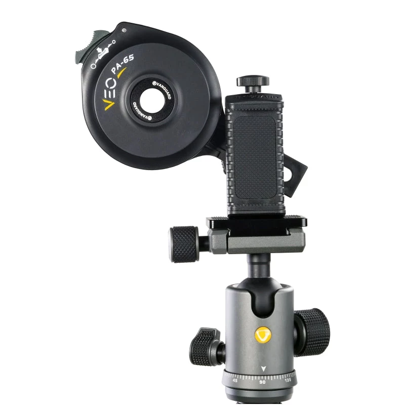 Vanguard VEO PA-65 išmaniojo telefono digiskopingo adapteris - juodas - 18 cm (7,1 col.)