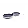GreenPan Barcelona Pro 2 vnt. keptuvių rinkinys 24+28 cm juodas