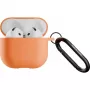Native Union Active Case Silikoninis apsauginis dėklas, skirtas AirPods 4 (Abrikosų spalva)